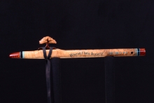 Myrtle Burl Native American Flute, Minor, Mid A-4, #H40C